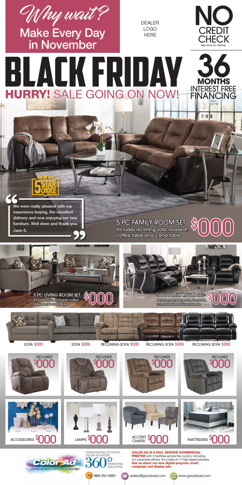 Steve Yucca Color Ad